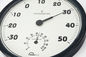 Round Elegant Indoor Outdoor Thermometer With Temperature / Hygrometer Reading